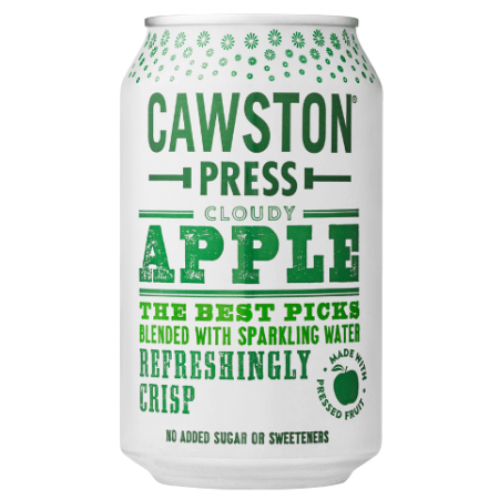 Cawston Press Cloudy Apple Cans 24 x 330ml
